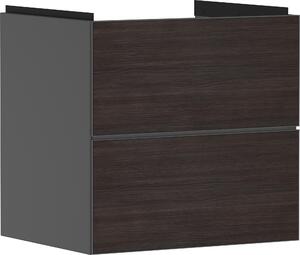 Hansgrohe Xevolos E Armoire sous lavabo, 2 tiroirs, SoftClose, 580x475x555mm, pour lavabo, 54177730, 54177730