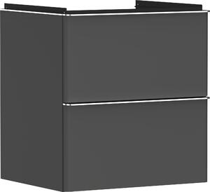 Hansgrohe Xelu Q Meuble sous-lavabo, 580x475, 2 tiroirs, pour lavabo, 54024000, 54024000
