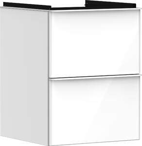 Hansgrohe Xelu Q meuble sous-lavabo, 480x475, 2 tiroirs, pour lave-mains, 54019700, 54019700