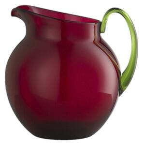 CARAFFA PITCHER PLUTONE RUBY/GREEN MARIO LUCA GIUSTI RED