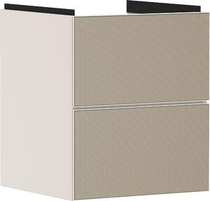 Hansgrohe Xevolos E Meuble sous-lavabo, 2 tiroirs, SoftClose, 480x475x555mm, pour lave-mains, 54173390, 54173390