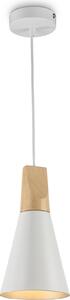 Lampada a sospensione Bicones bianca Ø 14 cm Maytoni