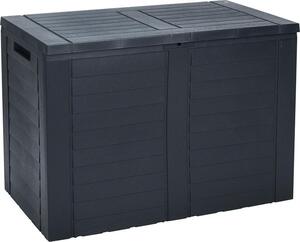 Giardino Parya ? Contenitore per cuscini ? giardino da 170 litri ? Grigio ? 75 x 44 x 53 cm
