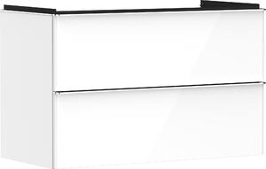 Hansgrohe Xelu Q Meuble sous-lavabo, 980x475, 2 tiroirs, pour vasque, 54031000, 54031000