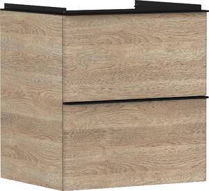 Hansgrohe Xelu Q Meuble sous-lavabo, 580x475, 2 tiroirs, pour lavabo, 54025670, 54025670