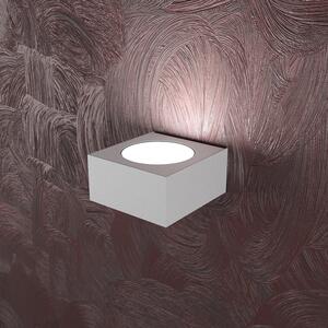 Applique Moderna Area Metallo Grigio 1 Luce Gx53