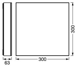 Ledvance - Plafoniera LED dimmerabile SMART+ FRAMELESS LED/21W/230V Wi-Fi