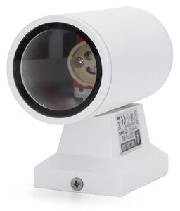 Aigostar - Applique da esterno 1xGU10/230V bianco IP65 arrotondato
