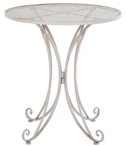 Set Bistrot Tavolo di colore Grigio 2 Sedie in ferro Chic stile Francese Beliani