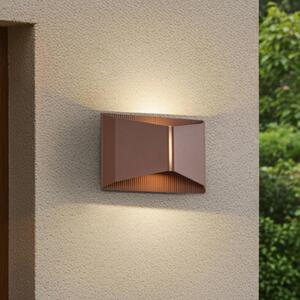 Applique da esterni a LED Anlira Lindby, Marrone / Ruggine, Metallo, Moderno, Applique LED da esterni