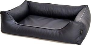 Letto per cani Lebon Bruno - Nero - 80x60cm
