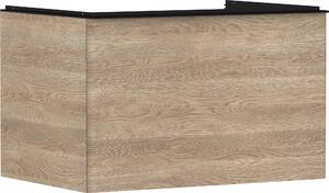 Hansgrohe Xelu Q meuble sous-lavabo, 780x550, 1 tiroir, pour consoles avec vasque à poser, poli, 54056670, 54056670