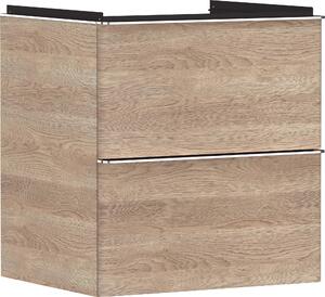 Hansgrohe Xelu Q Meuble sous-lavabo, 580x475, 2 tiroirs, pour lavabo, 54025000, 54025000