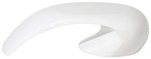 Tavolino Bianco Sintetico Lucido Novità Moderno Minimalista tavolino laterale Beliani