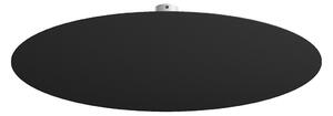 Plafoniera Moderna Disk Metallo Nero 12 Luci Gx53