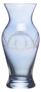 Bomboniera per matrimonio. Vaso Barocco in Cristallo azzurro (Ø 6,5x16 h cm.) - Con Scatola