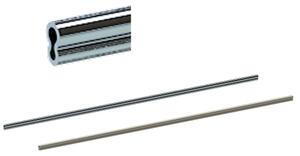 Compagnucci store coppia barre di appoggio in alluminio (l. 396 mm) - Compagnucci