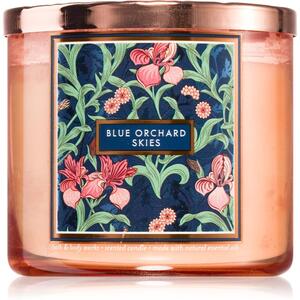 Bath & Body Works Blue Orchard Skies candela profumata 411 g