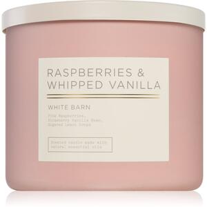 Bath & Body Works Raspberry & Whipped Vanilla candela profumata 411 g