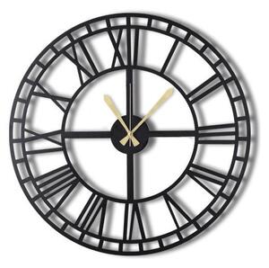Orologio da parete nero Grecia, ø 50 cm - Bystag