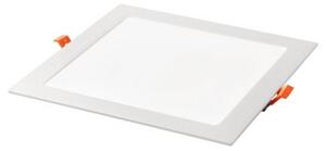 Incasso led flap bianco in alluminio 24ww 2700lm cct 1,85x24x24cm i