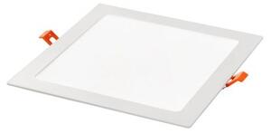 Incasso led flap bianco in alluminio 18ww 1980lm cct 1,85x22,5x22,5