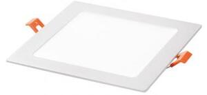 Incasso led flap bianco in alluminio 12ww 1260lm cct 1,85x16,6x16,6