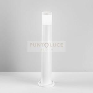 Paletto gu10 policarbonato tondo bianco d.100xh77,2 base d.175mm i-