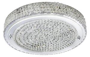 Searchlight 2714CC - Plafoniera LED FLUSH LED/24W/230V diametro 40 cm cromo