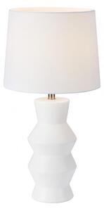 Markslöjd 108448 - Lampada da tavolo SIENNA 1xE27/40W/230V bianco