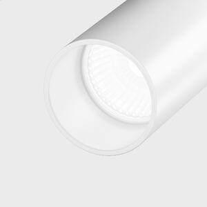 Lampadario A Sospensione Moderno Elti Alluminio Bianco 2 Luci Gu10 50W