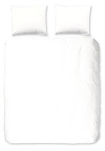 Biancheria da letto bianca in flanella per letto matrimoniale/per letto prolungato 200x220 cm – Good Morning