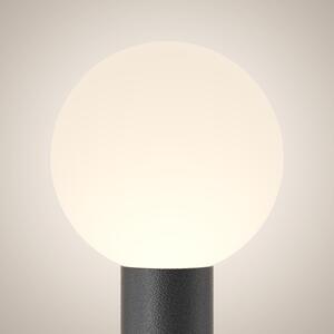 Lampada Da Terra Moderna Per Esterno Alluminio Nero 1 Luce E27 60W Ip54 A++
