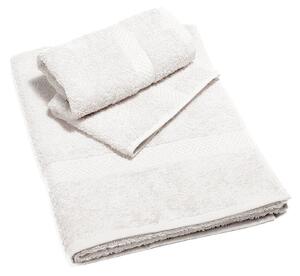 Asciugamano con Ospite in Cotone Minorca Bianco Caleffi