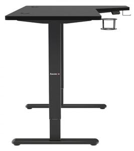 Tavolo elettrico ergonomico con altezza regolabile e pannello LED