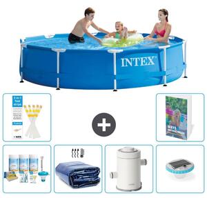 Piscina fuori terra a struttura - 305x76 cm - composta da 5 parti - modello S54