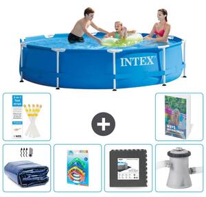 Piscina fuori terra a struttura - 305x76 cm - composta da 5 elementi - modello S3
