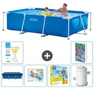 Piscina fuori terra rettangolare - 260x160x65 cm - composta da 5 elementi, modello S135