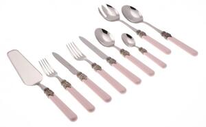 Rivadossi : Classic Set 75 Pz - Posate Shabby / Country Rosa