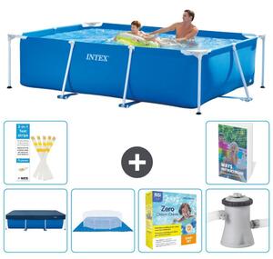 Piscina fuori terra rettangolare - 260x160x65 cm - composta da 5 elementi - Modello S24
