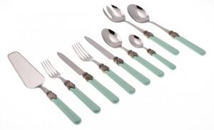 Rivadossi : Classic Set 75 Pz - Posate Shabby / Country Verde Tiffany