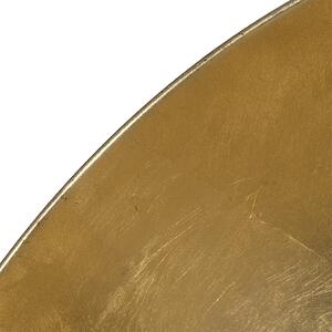 Lampada da terra industriale nera 50 cm oro orientabile- MAGNAX