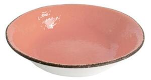 Risottiera cm 30,50 in Ceramica - Colore Rosa Cipria - Preta