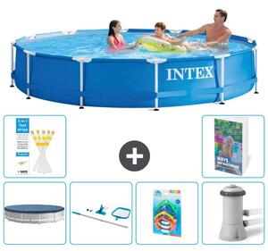 Piscina autoportante rettangolare - 366x76 cm - composta da 5 parti - modello S125