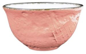 Ciotola / Bolo Cereali in Ceramica - Set 6 pz - Colore Rosa Cipria -