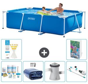 Piscina fuori terra rettangolare - 260x160x65 cm - composta da 5 elementi, modello S165
