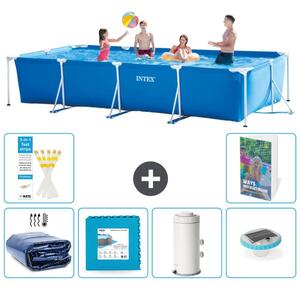 Piscina fuori terra rettangolare - 450x220x84 cm - composta da 5 elementi - modello S152