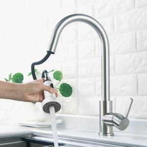 Rubinetto da cucina estraibile con doccetta - Multifunzionale - Ricambio - Soffione - Bagno - Universale - Impostazioni regolabili
