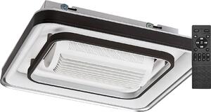 Rabalux SMART WIFI Nero Plafoniera a LED con ventilatore Aireon 480x480mm 50W CCT con DO 71341