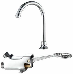 Rubinetto da cucina Rubinetto a pedale Rubinetto da bagno Rubinetto azionabile a pedale
